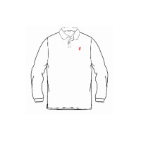 Primary L/S Polo Shirt - White