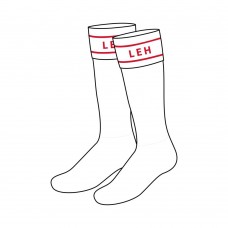 White Knee Sports Socks