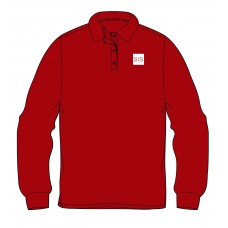 L/S Polo Shirt - Red